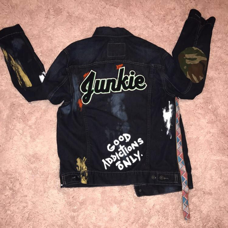Handcrafted Recycled Demin Jacket