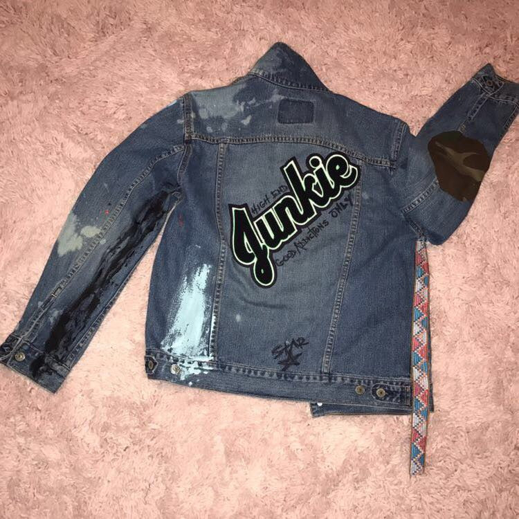 Handcrafted Recycled Demin Jacket