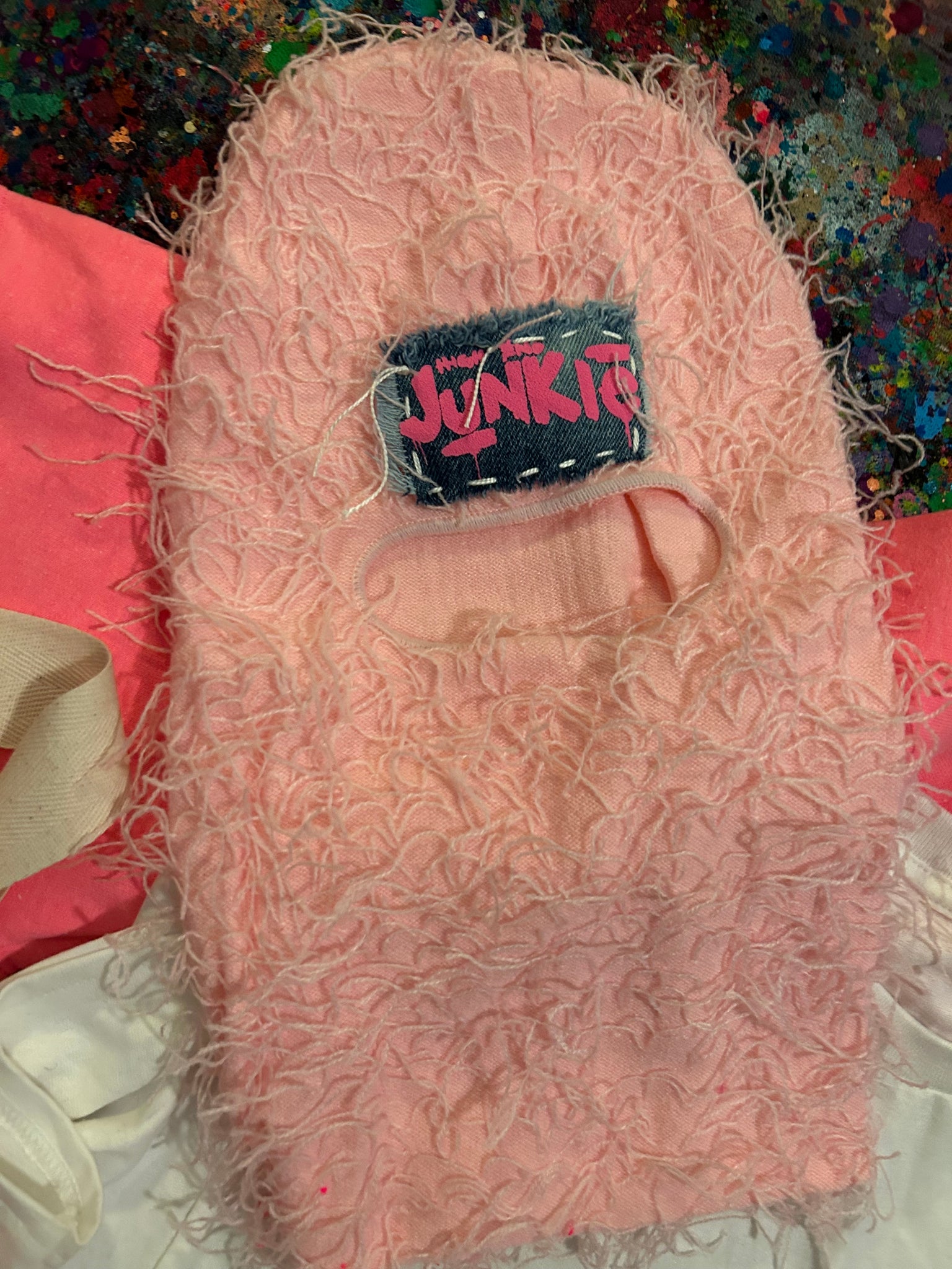 Distressed Ski Mask