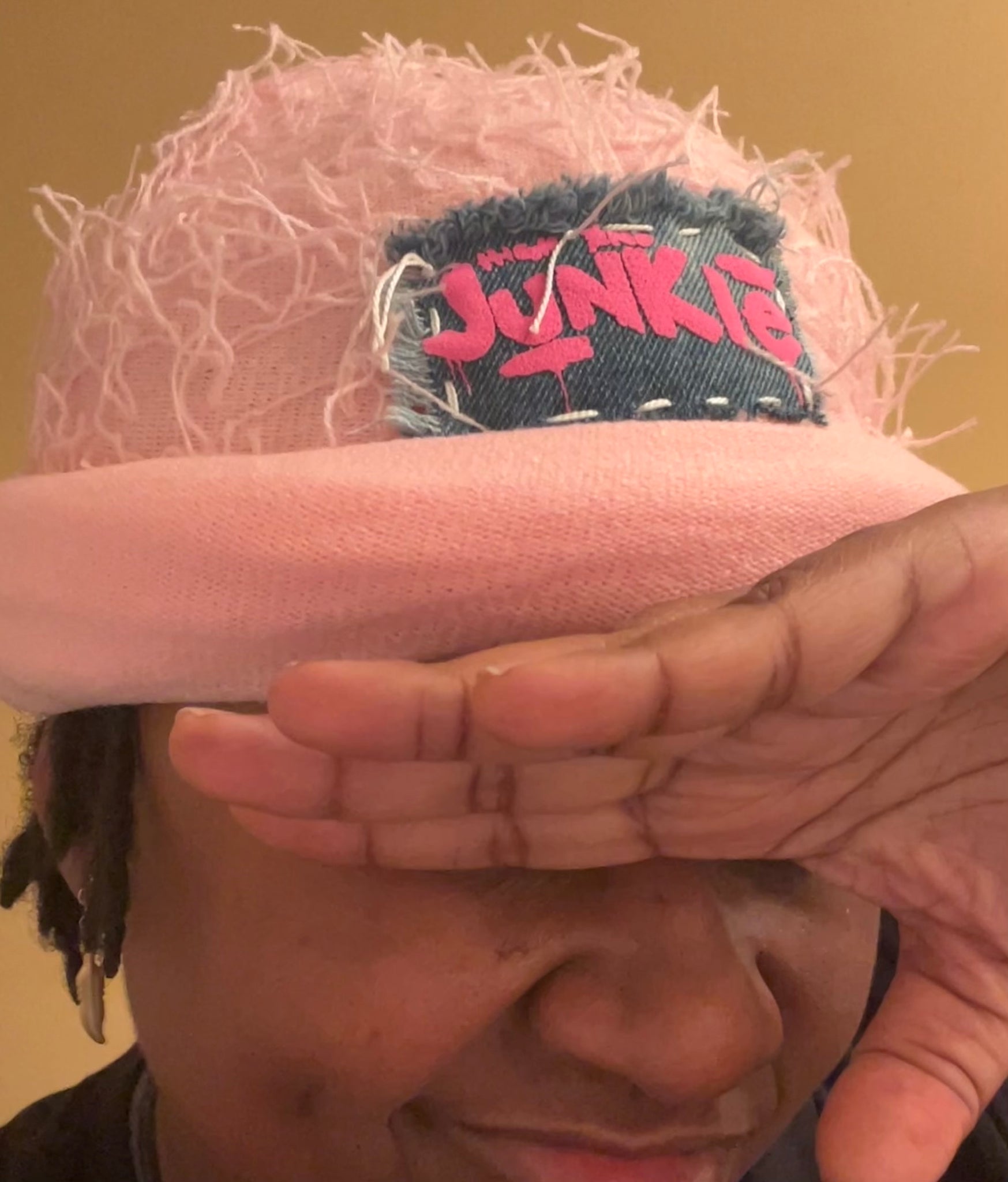 Distressed Ski Mask