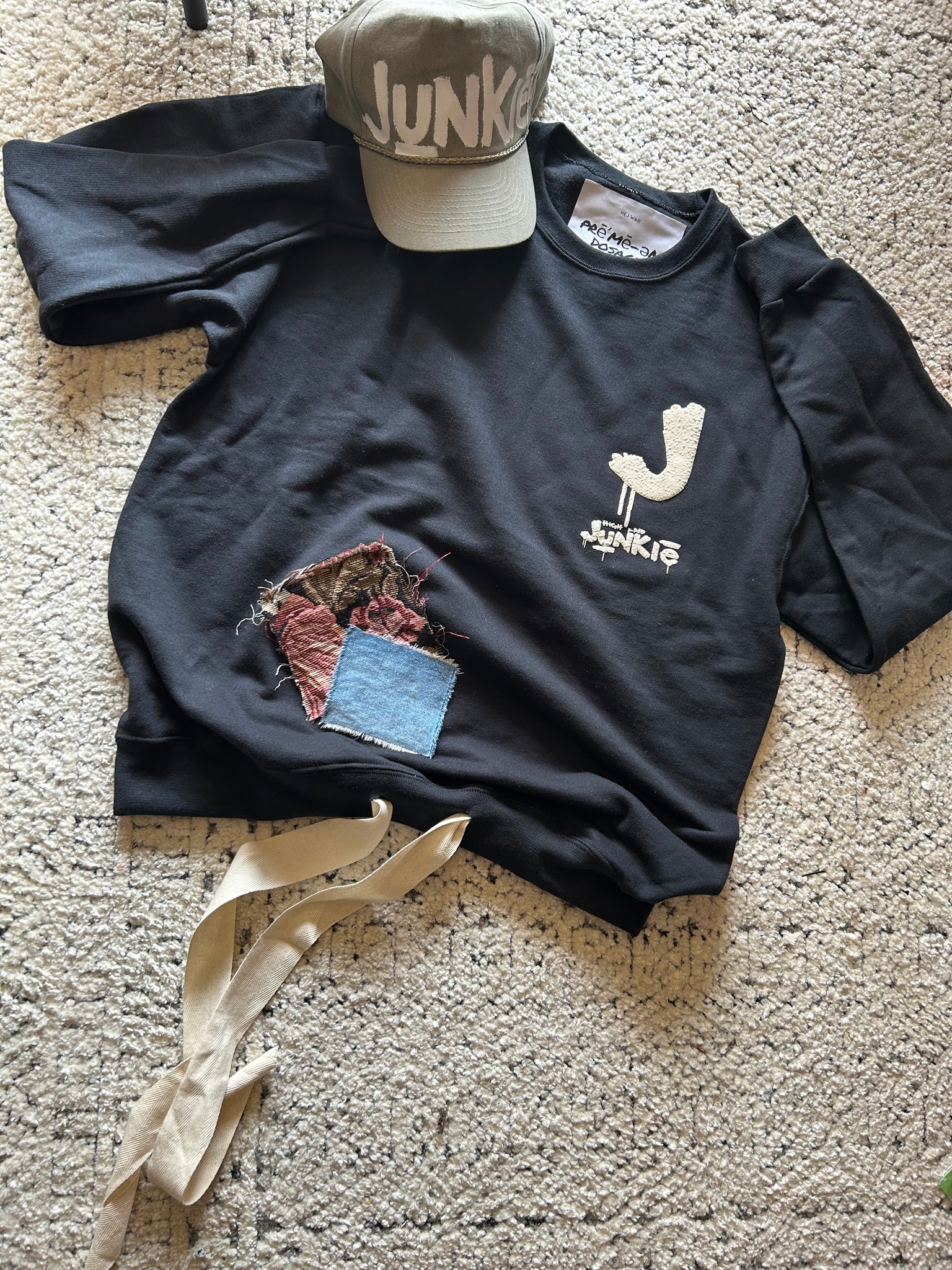 3D Graffiti Crewneck Sweatshirt