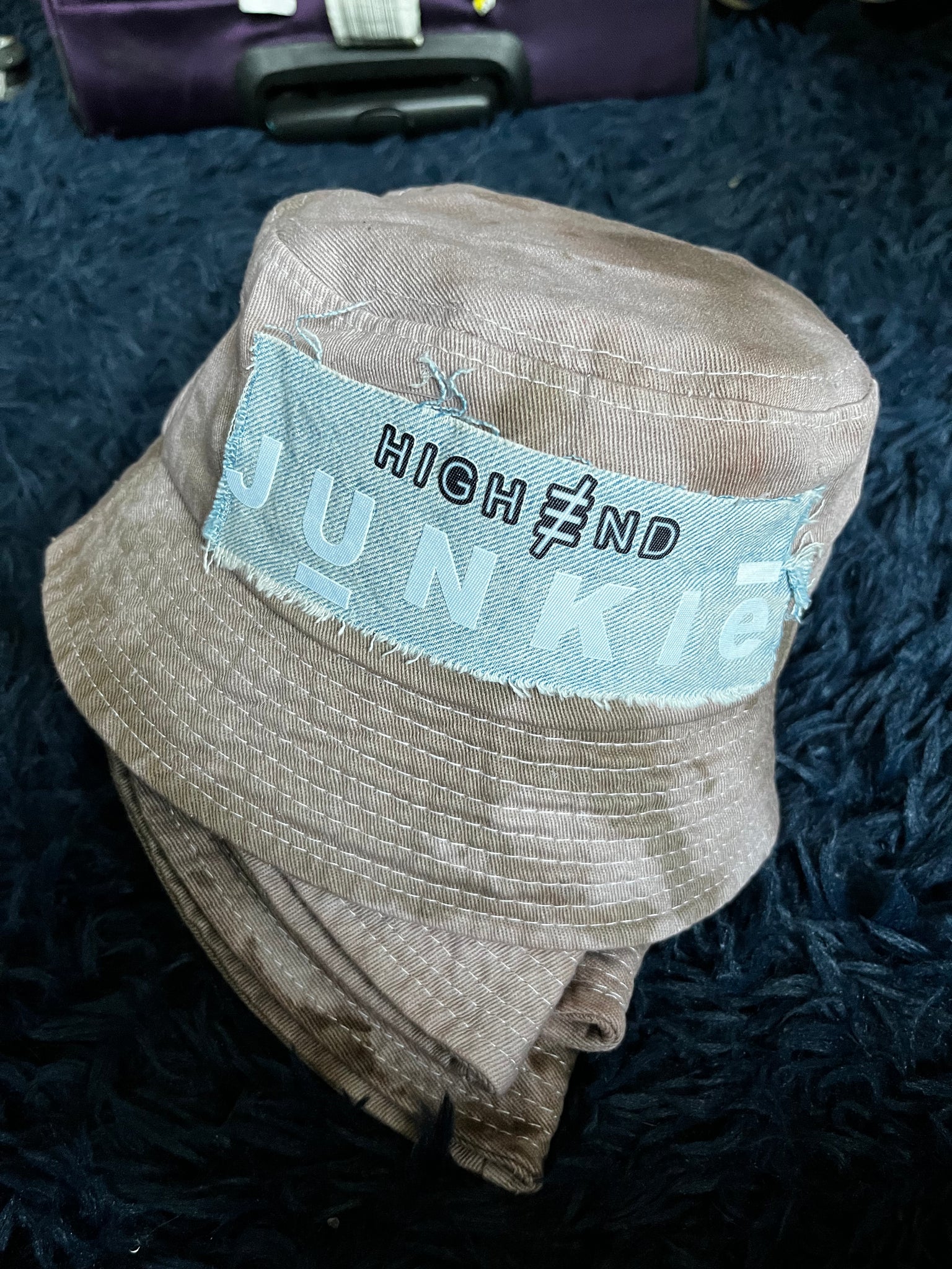 Hand Dyed Browns Bucket
