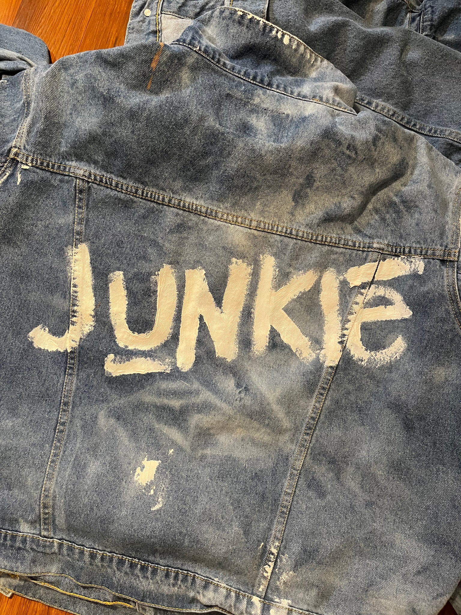 Acid Washed Denim Jacket