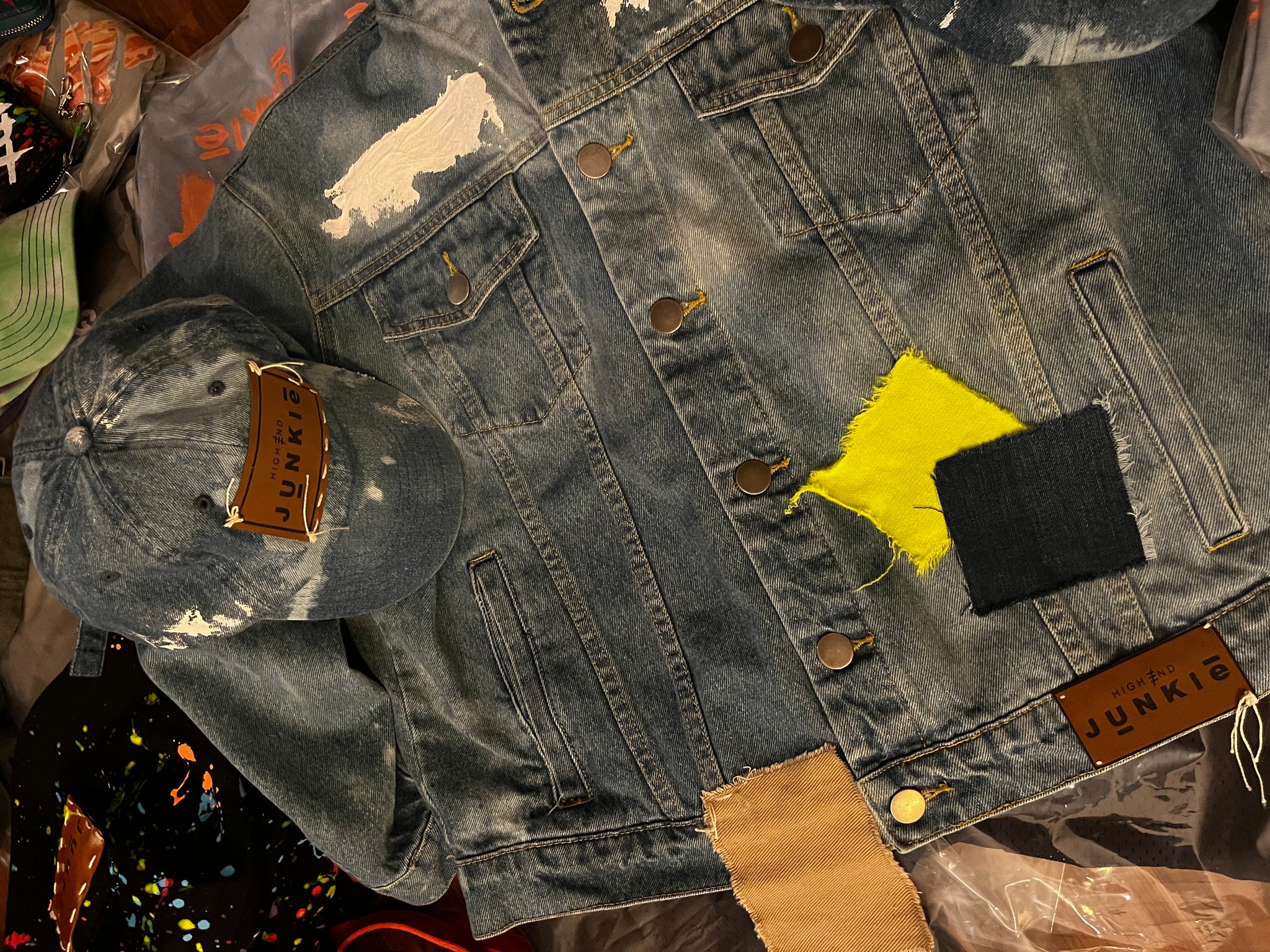 Acid Washed Denim Jacket