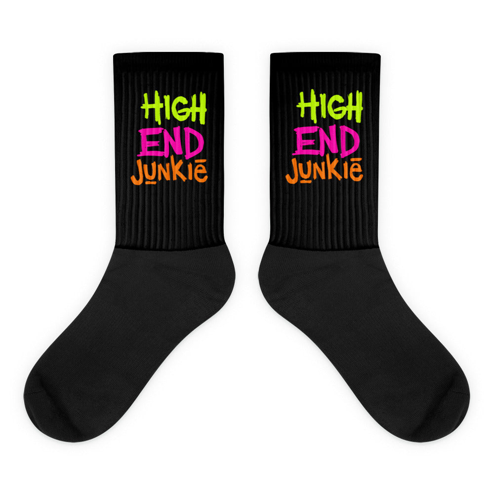 Neon High End Junkie Socks
