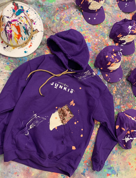 A Purple Reign Handcrafted Hoodie