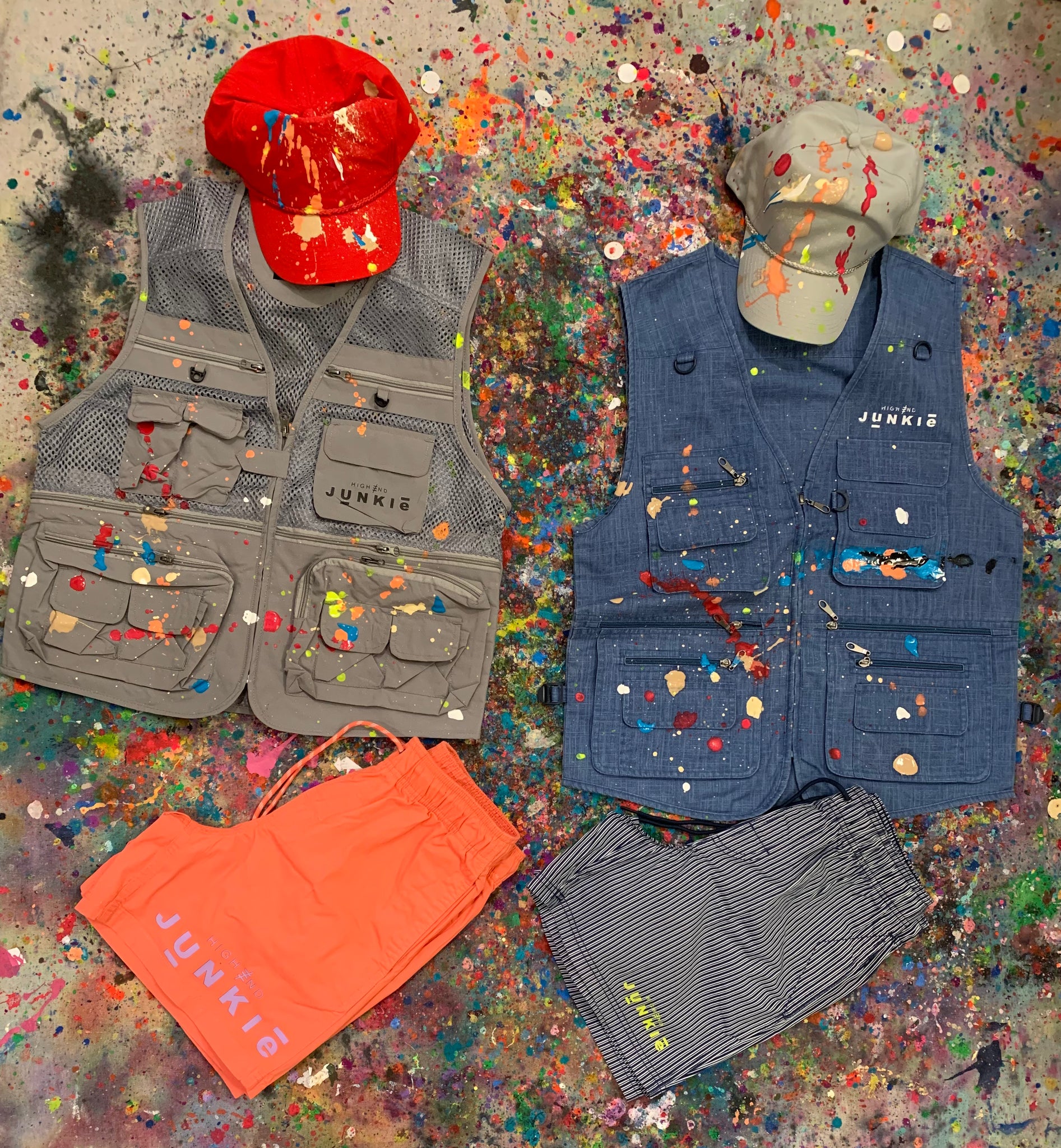 Handpainted Utility Vest 2.0