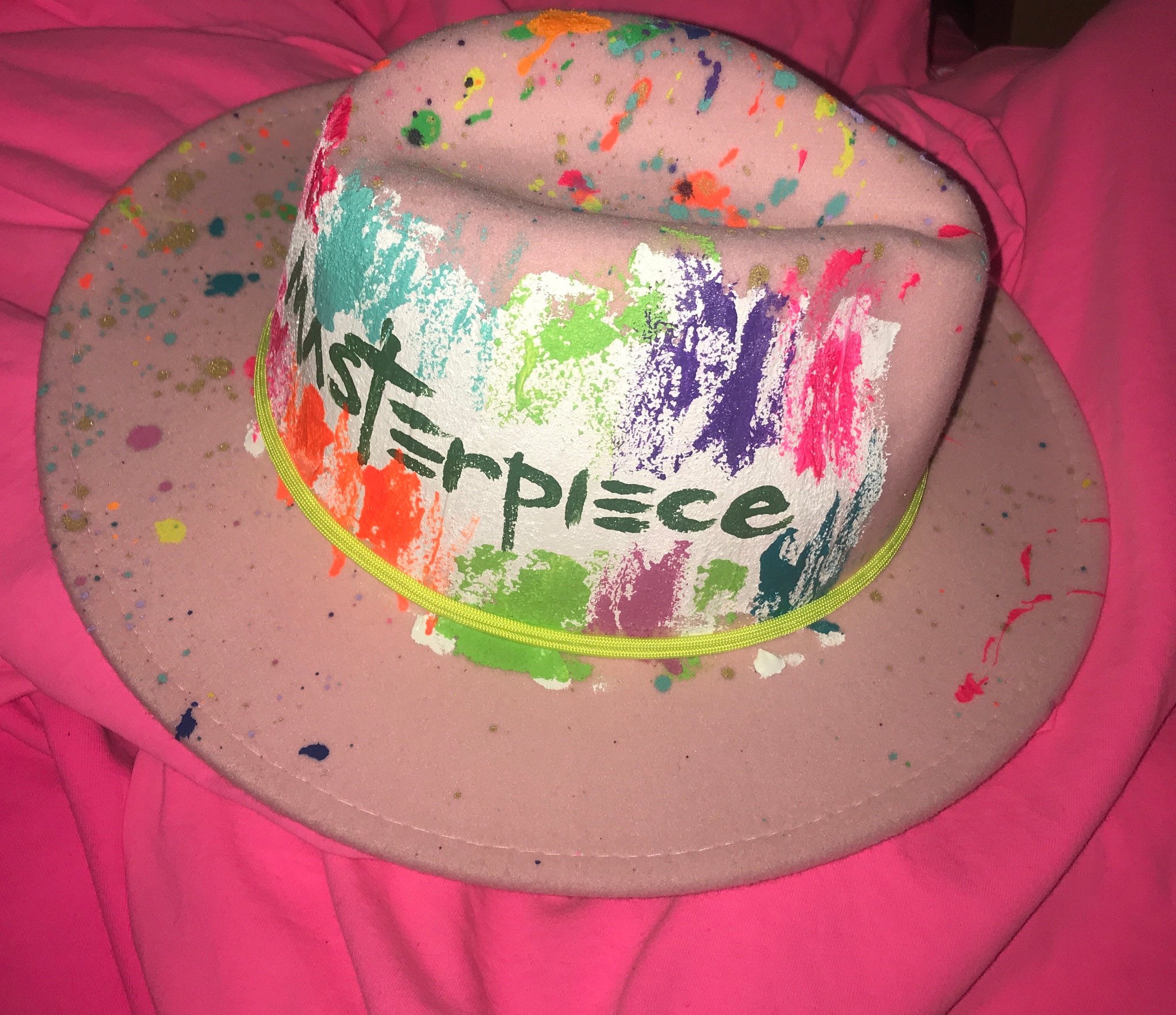 A “MasterPiece” Hand Painted Fedoras