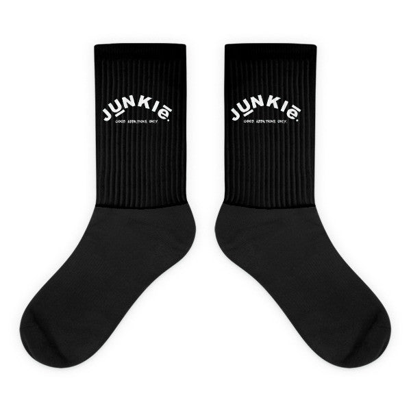 Black Junkie Socks